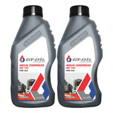 Kit 2 Óleo Lubrificante De Compressor Iso 150 gt oil